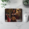 Vintage Turkish I Watercolor Purple - Belly Dance Office Decor | Mouse Pads